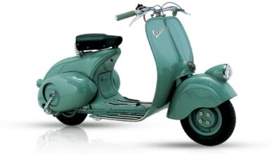 Photo of vespas