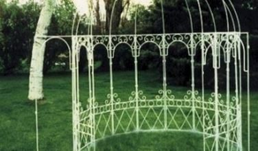 Photo of gazebo in ferro battuto